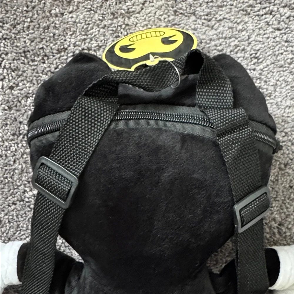 Bendy And The Ink Machine Plush Backpack Black/White - Picture 8 of 13